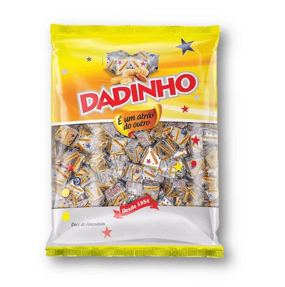 Bala Dadinho Pacote 600g - BR Emporio