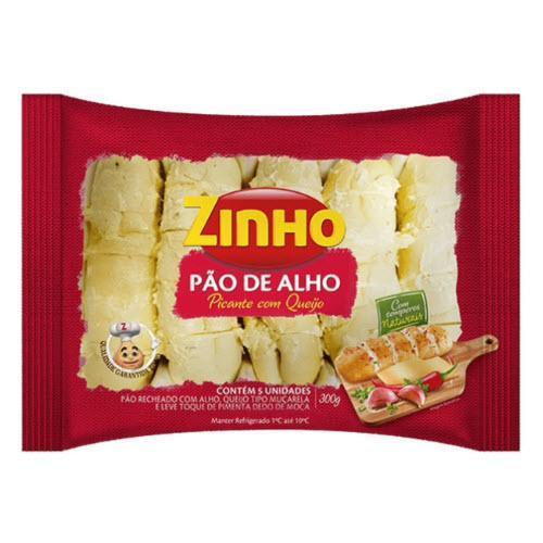 Pão de Alho com Queijo  Picante Zinho 10.58oz - BR Emporio