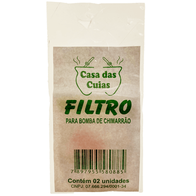 Filtro Bomba Chimarrão 2 un - BR Emporio