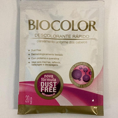 Biocolor Descolorante Pó com Proteína e Queratina 20g - BR Emporio