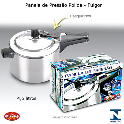 Panela de Pressão Fulgor 4.5 lt - BR Emporio