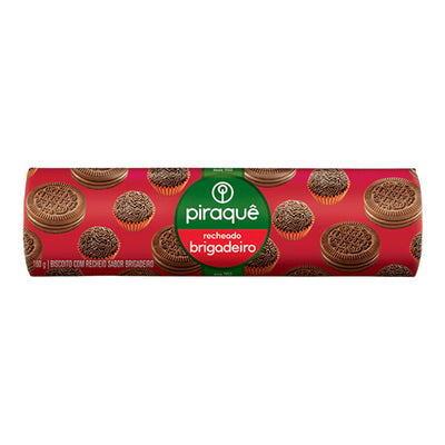 Brigadeiro Piraquê Stuffed Biscuit 160g