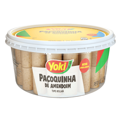 Paçoca Rolha Yoki 1.25Kg - BR Emporio